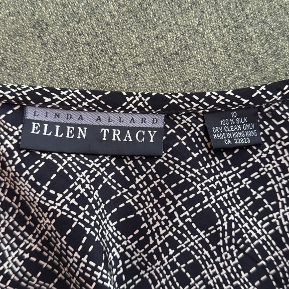 Patterned 100% silk skirt - Picture 4 of 4